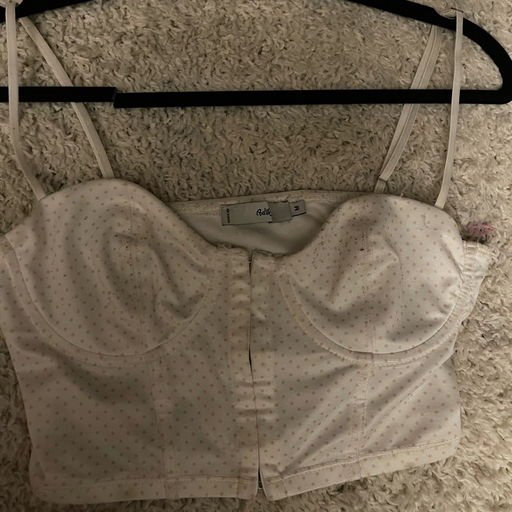 Cropped corset